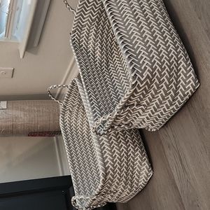 SALE two medium sized storage baskets